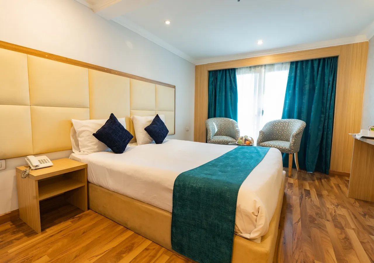 Cabin aboard the MS Monica Nile Cruise Nile cruise